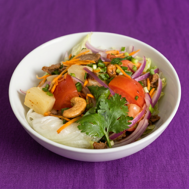 New!! Mock Duck Salad.