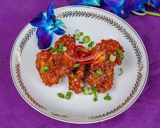 Spicy Honey Wings.