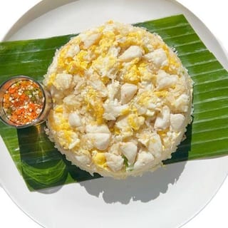 Real Jumbo Lump Crab Meat Fried Rice