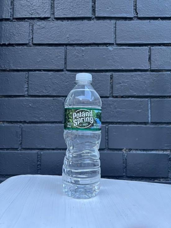 Spring water.